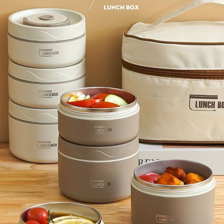 LUNCH BOX INOXYDABLE-Repas Pour Enfant et Famille ⭐⭐⭐⭐⭐